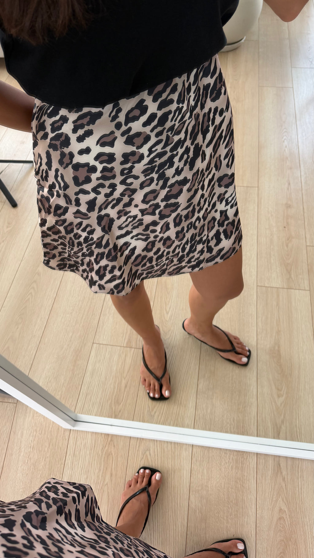 Leopar Saten Etek