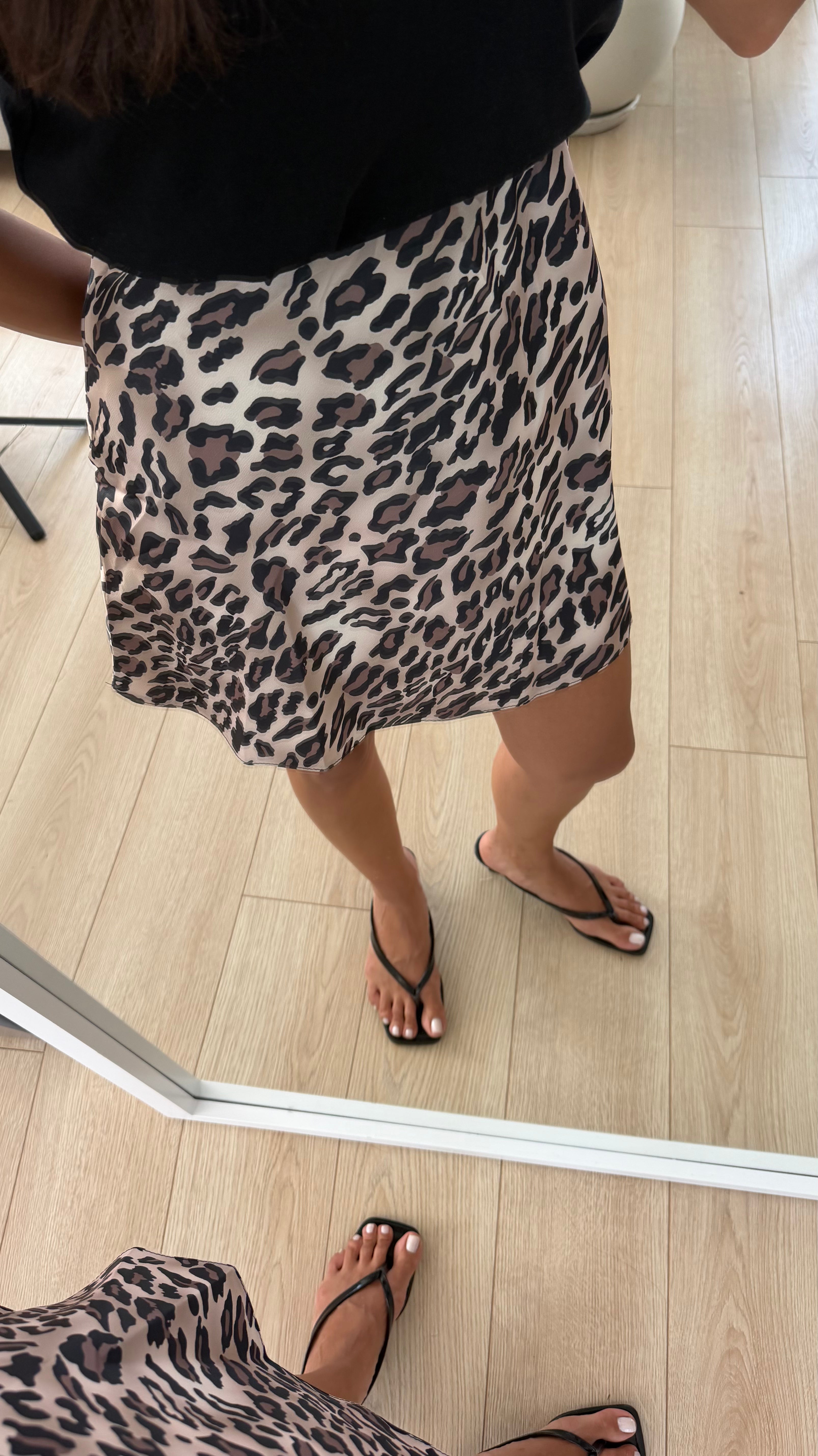 Leopar Saten Etek